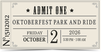 Park & Ride - Friday 10/02/26