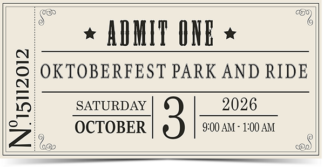 Park & Ride - Saturday 10/03/26