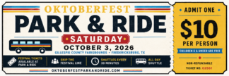 Park & Ride - Saturday 10/03/26